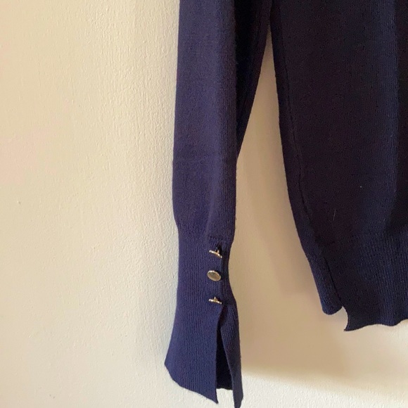 Philosophy navy sweater | size small - Picture 6 of 6